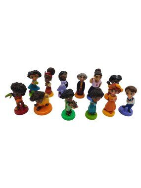 Encanto Figure Set 12 Miniature Characters Mi Familia Toys Cake Toppers
